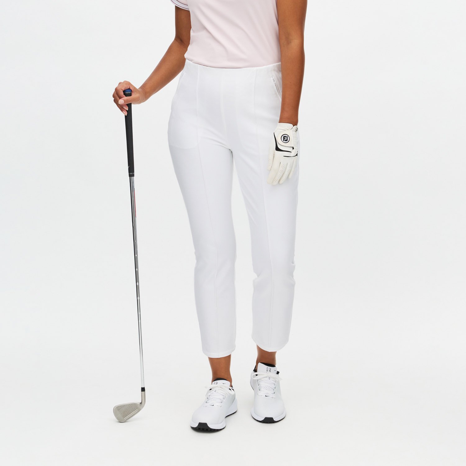 Clubhouse Highwater Slacks Weiß Röhnisch