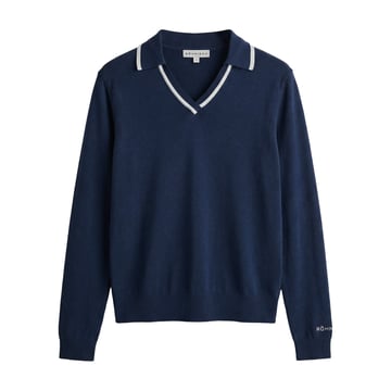 Swing Knitted Long Sleeve Blå Röhnisch
