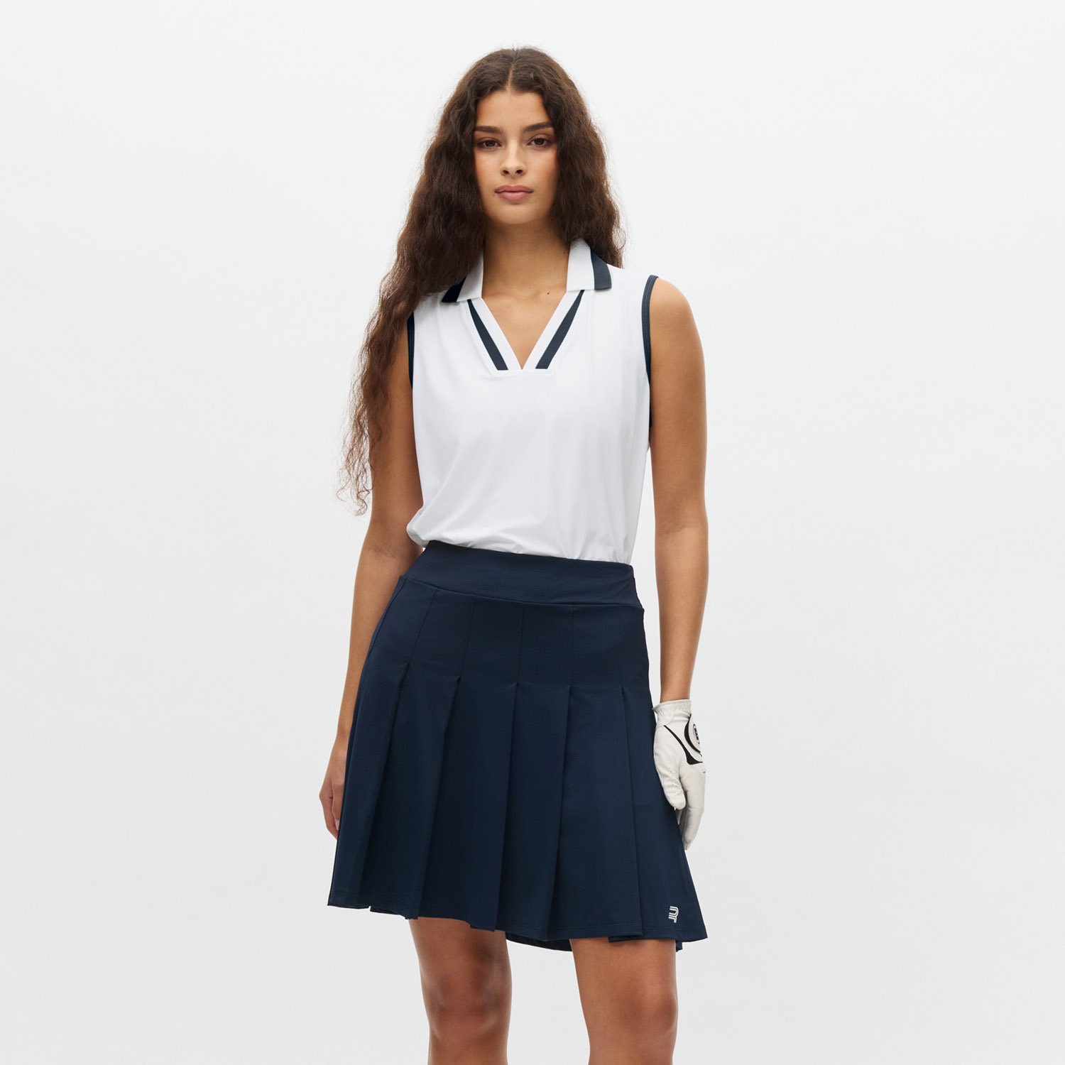 Nicky Pleated Long Blå Röhnisch Nicky Pleated Long Blå Röhnisch