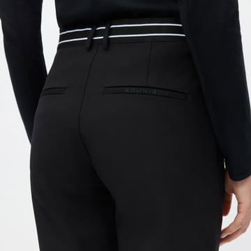 Warm Flex Chinos Schwarz Röhnisch