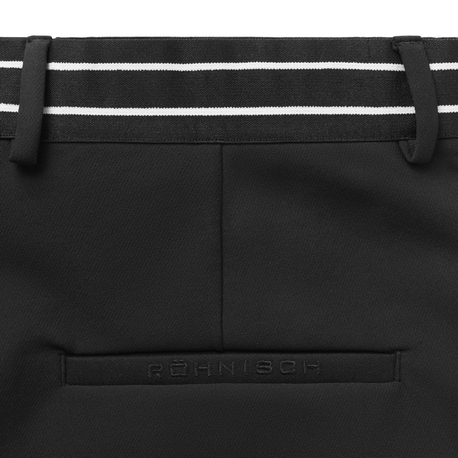 Warm Flex Chinos Schwarz Röhnisch