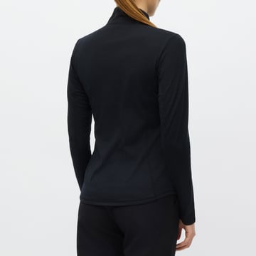 Merino Wool Half Zip Svart Röhnisch