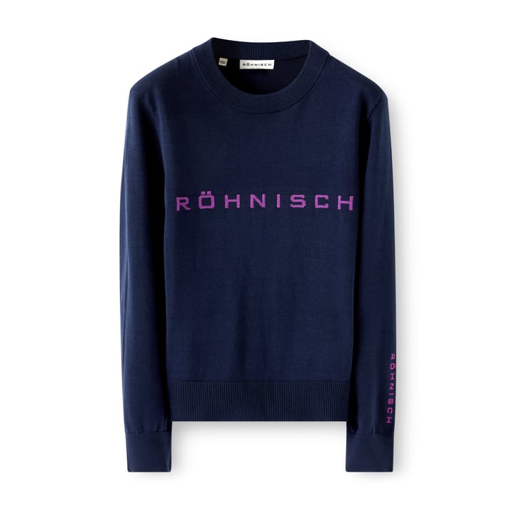 Team Crewneck Blå Röhnisch