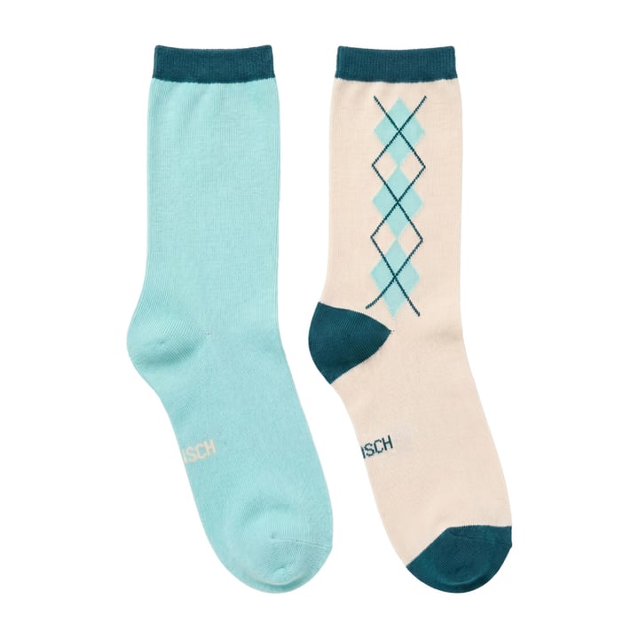 2-Pack Argyle Socks Röhnisch