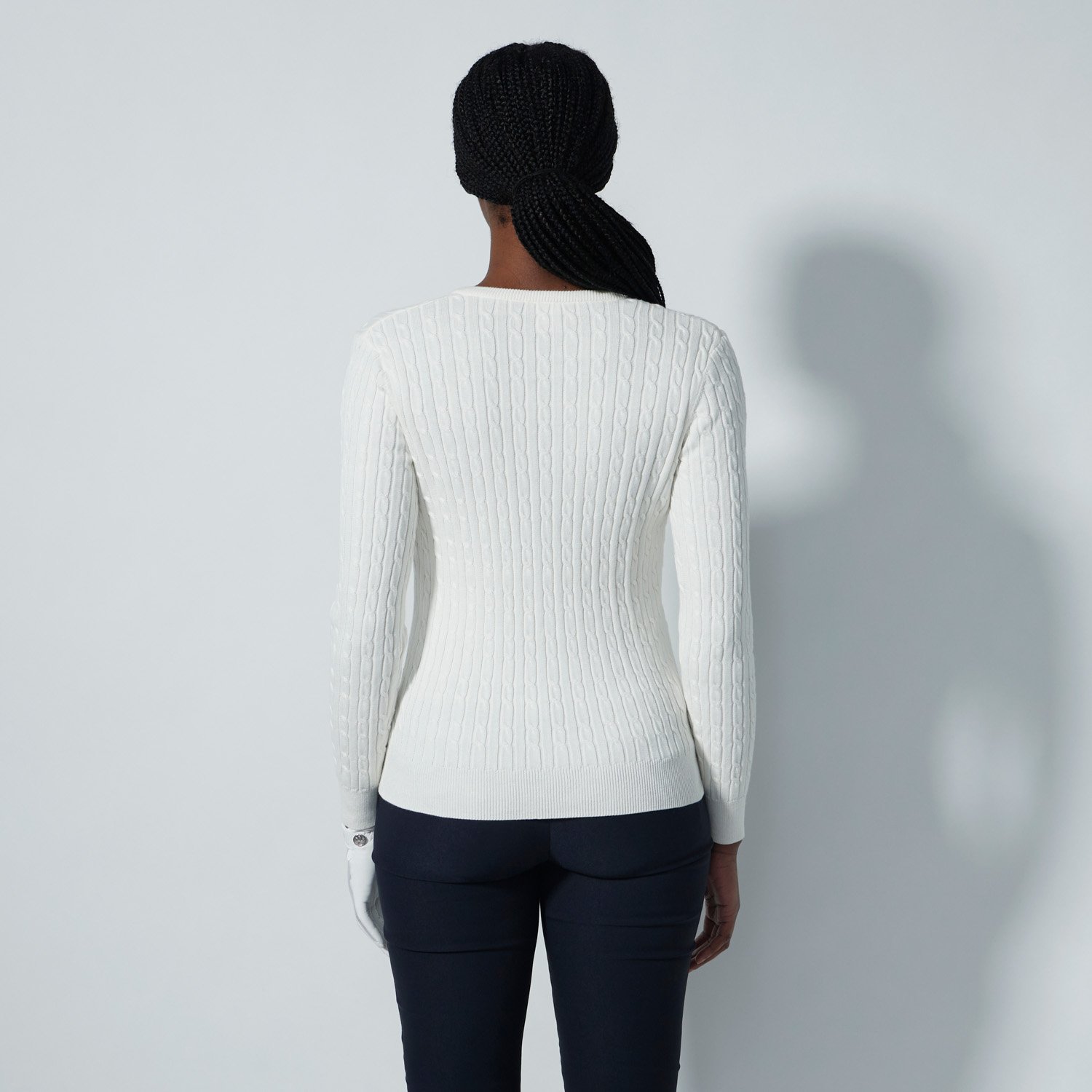 Madelene Pullover Weiß Daily Sports