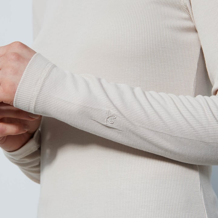 Ancona Ls Round Neck Beige Daily Sports Ancona Ls Round Neck Beige Daily Sports