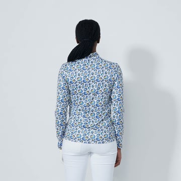 Print Peached Half Neck Daily Sports