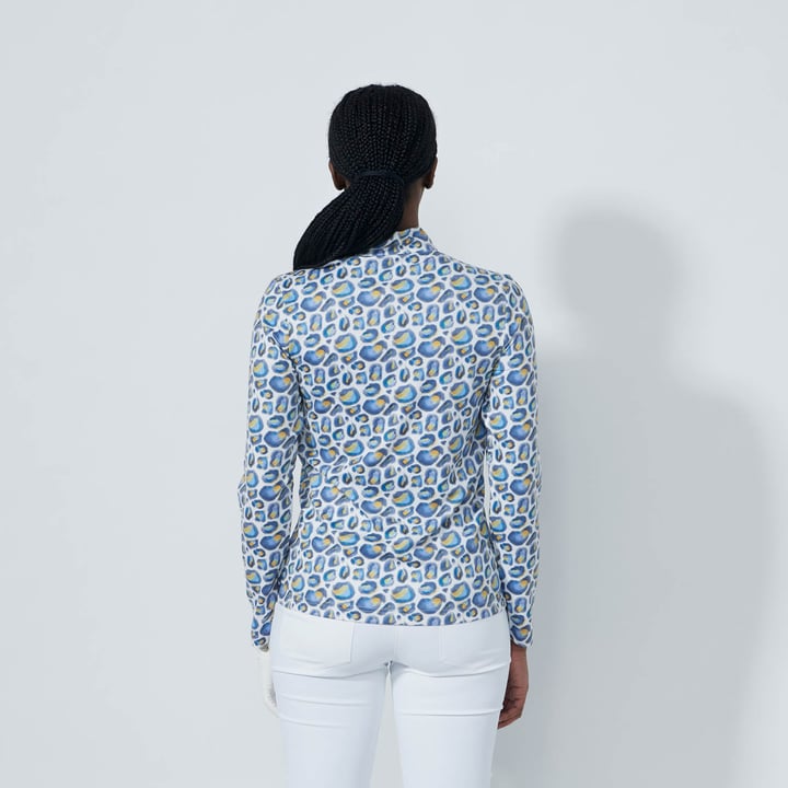 Print Peached Half Neck Daily Sports