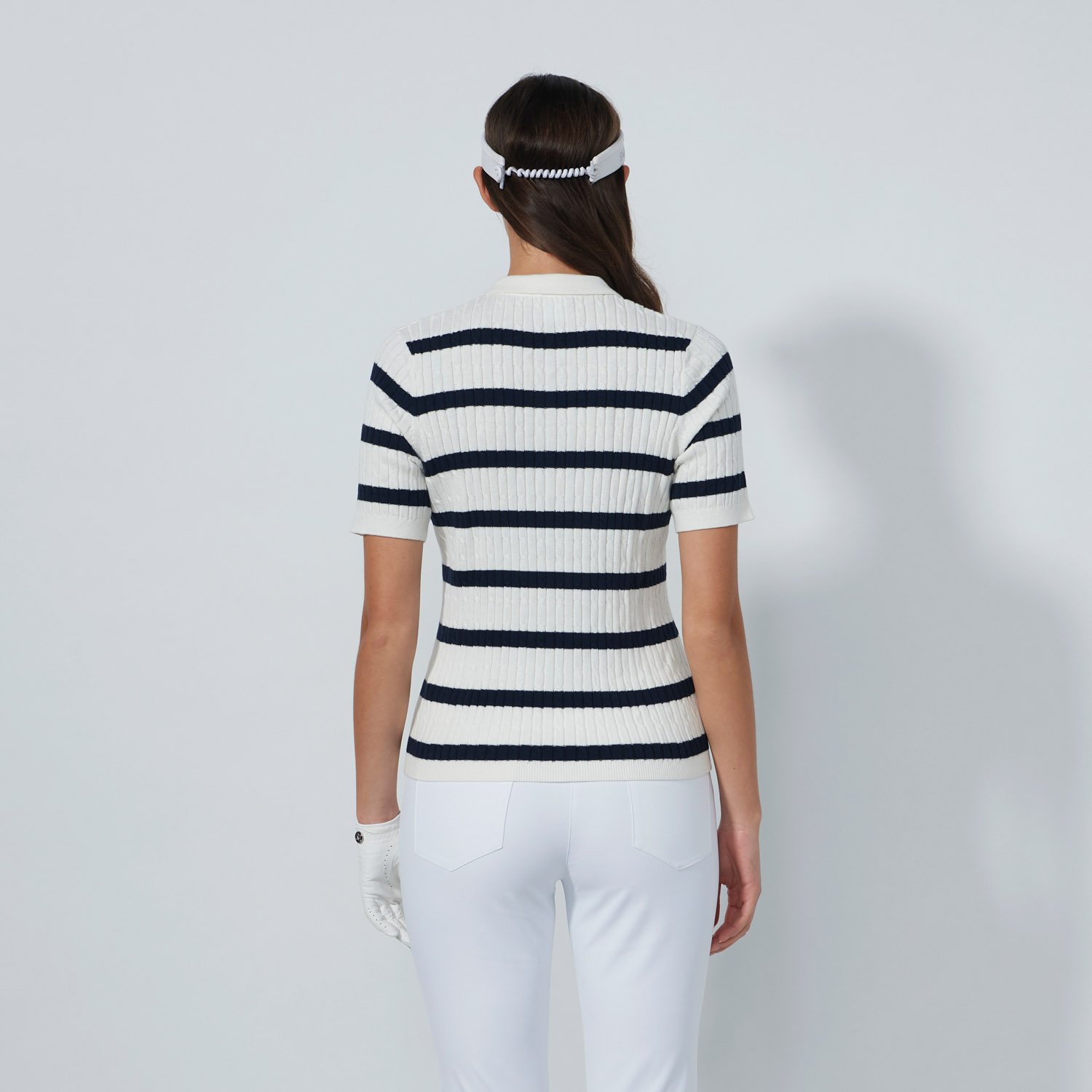 Stripe Madelene 1/2S Blå Daily Sports Stripe Madelene 1/2S Blå Daily Sports