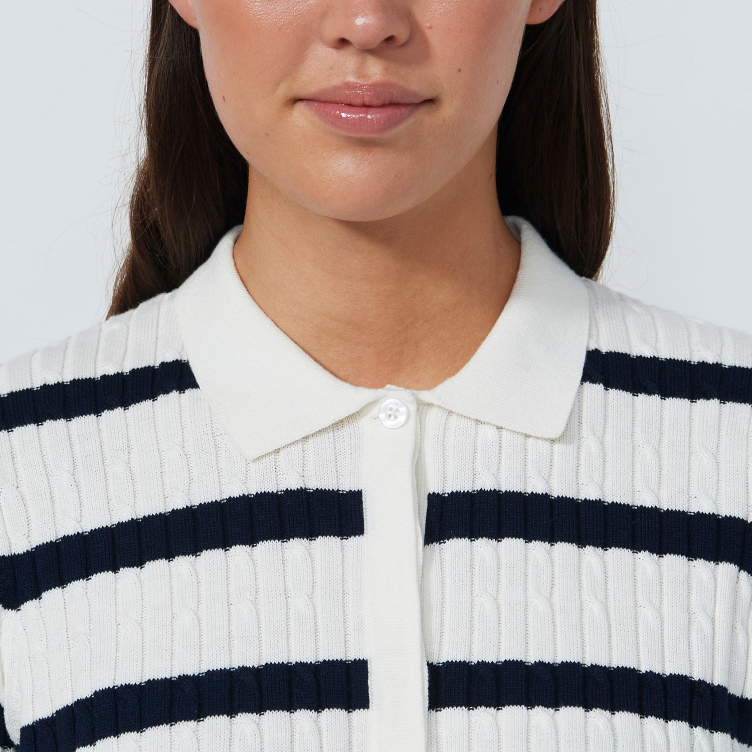 Stripe Madelene 1/2S Blå Daily Sports Stripe Madelene 1/2S Blå Daily Sports