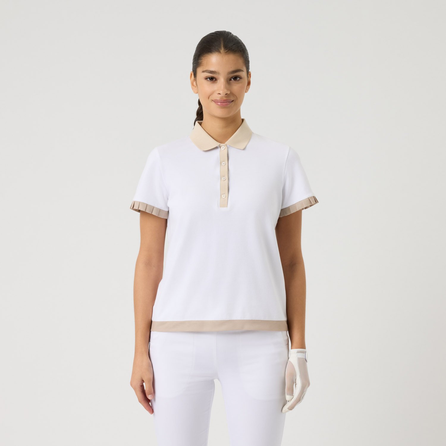 Pleat Ss Vit Daily Sports