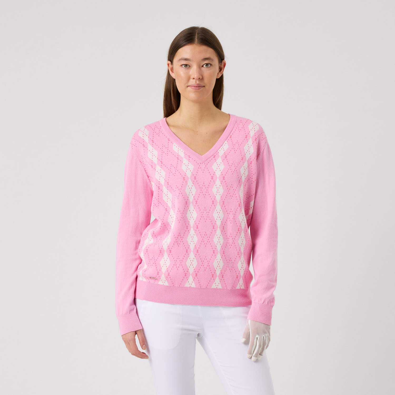 Argyle Pullover