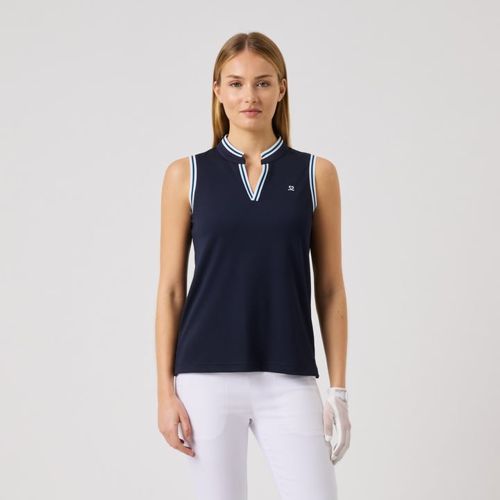 Round Neck Sl Blue Daily Sports
