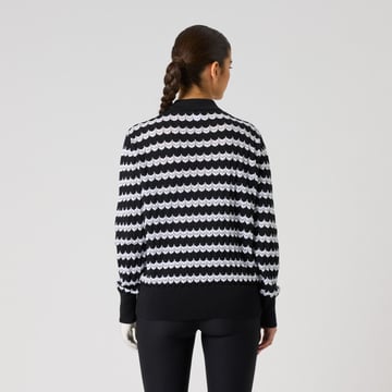 Wave Knit Ls Svart Daily Sports