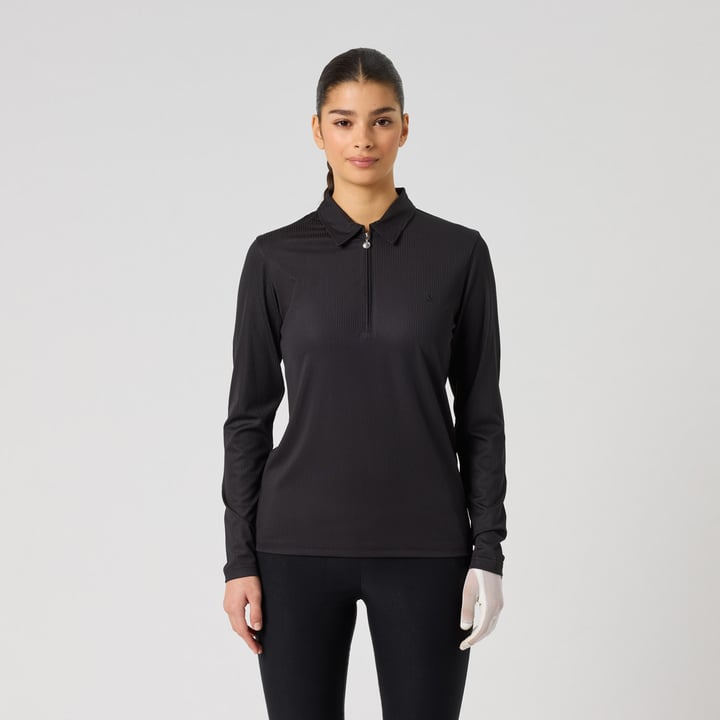Ribbed Ls Svart Daily Sports