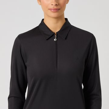 Ribbed Ls Svart Daily Sports