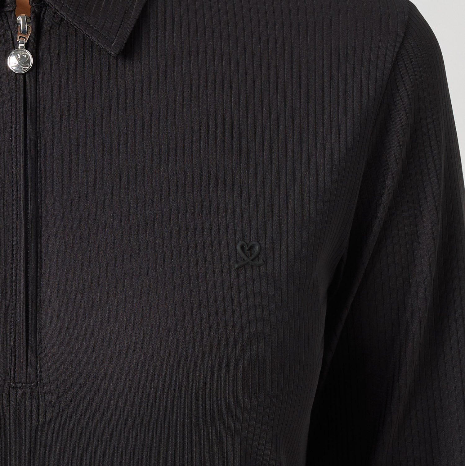 Ribbed Ls Svart Daily Sports