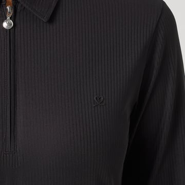 Ribbed Ls Svart Daily Sports
