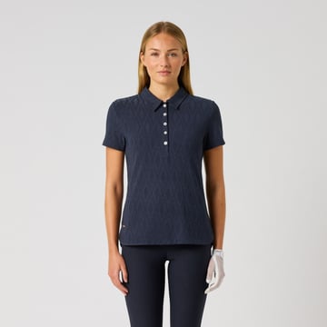 Graphic Jaquard Ss Blue Daily Sports