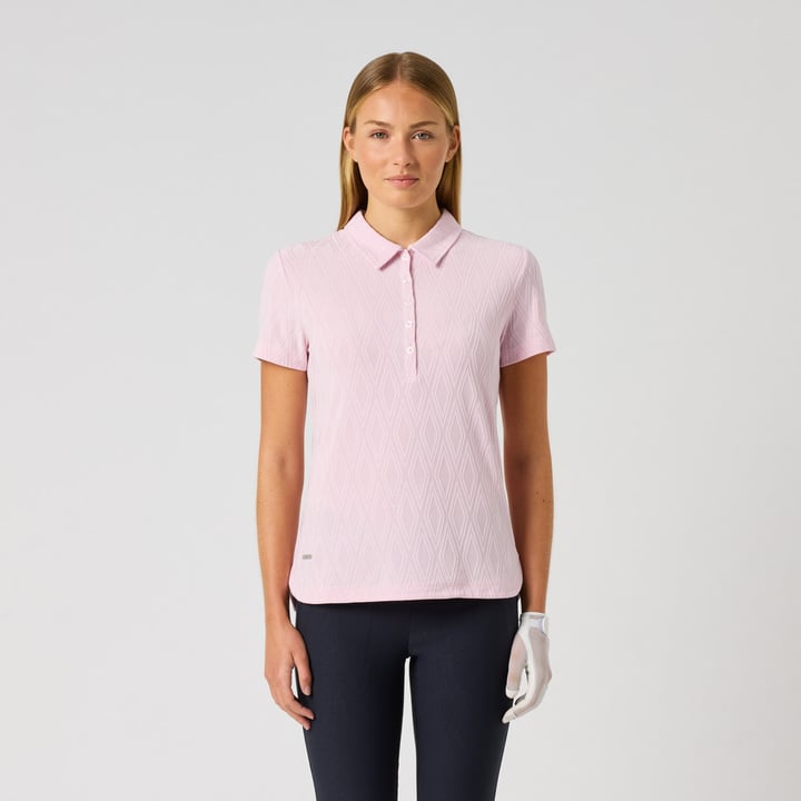 Graphic Jaquard Ss Rosa Daily Sports