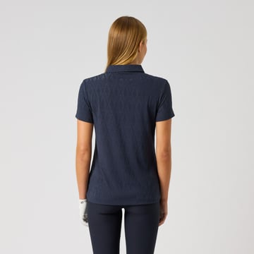 Graphic Jaquard Ss Blue Daily Sports