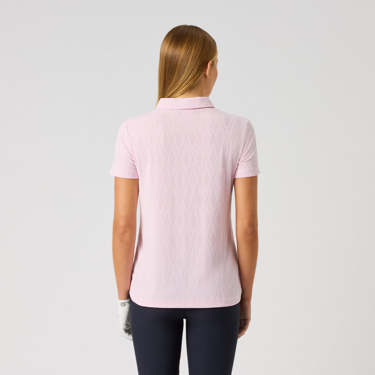 Graphic Jaquard Ss Rosa Daily Sports