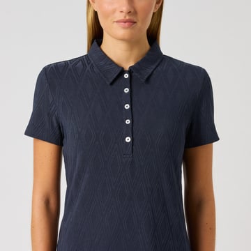 Graphic Jaquard Ss Blue Daily Sports