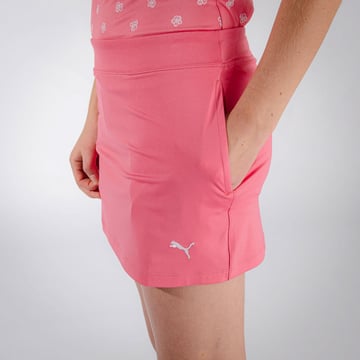 Girls Solid Knit Skirt Pink Puma