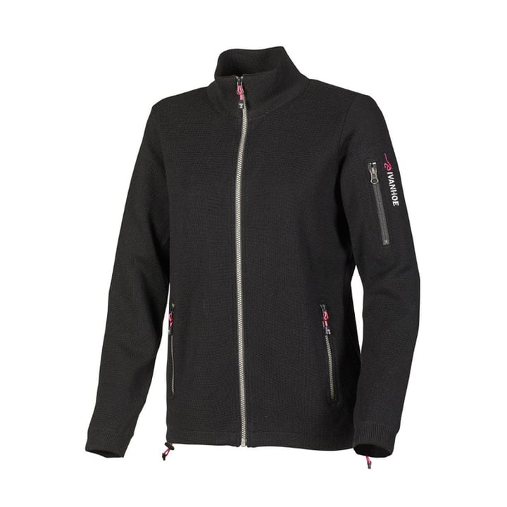 Hedda WB Full Zip Svart Ivanhoe