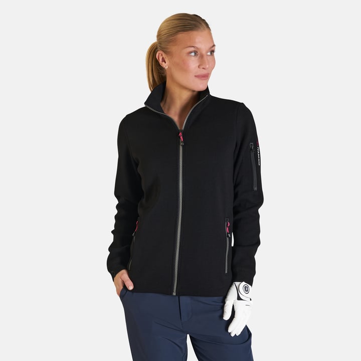 Hedda WB Full Zip Svart Ivanhoe