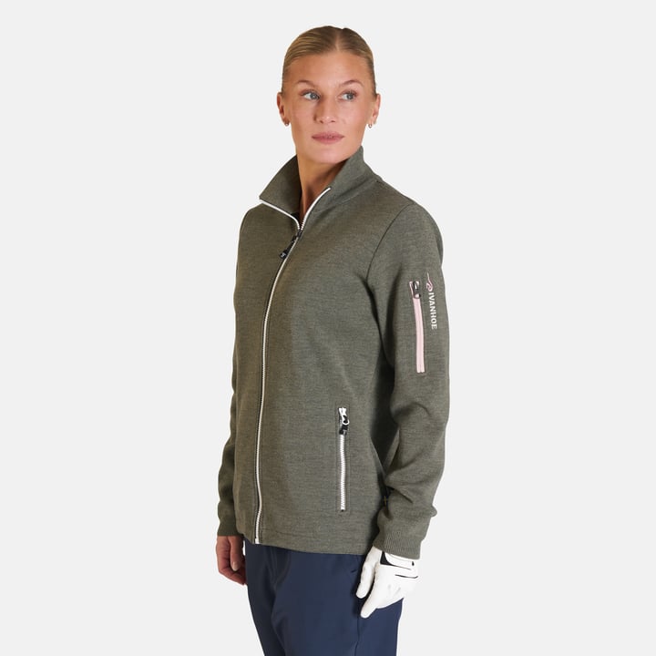 Hedda WB Full Zip Grön Ivanhoe