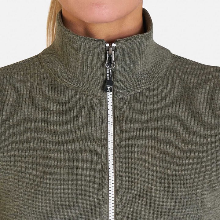 Hedda WB Full Zip Grøn Ivanhoe