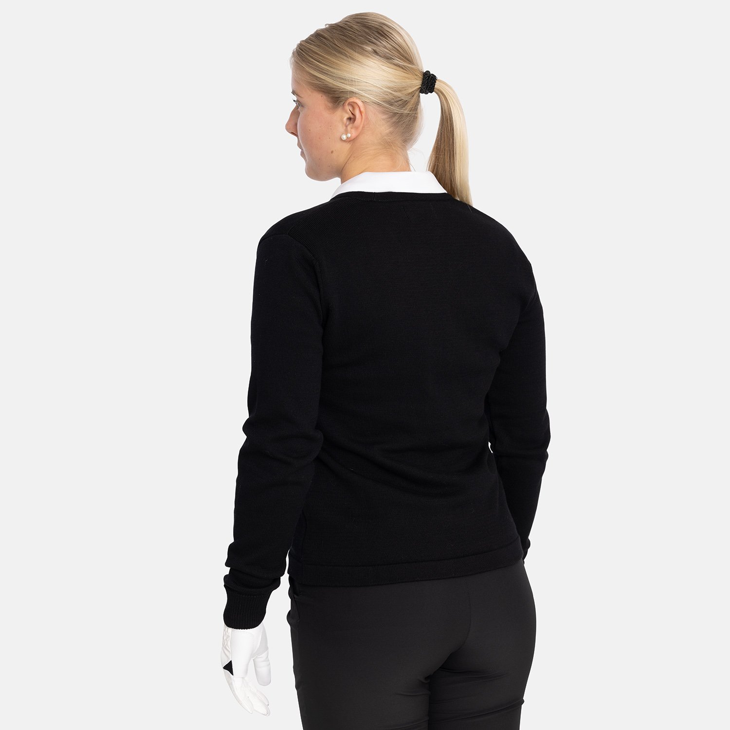 PD V-Neck Svart Ivanhoe