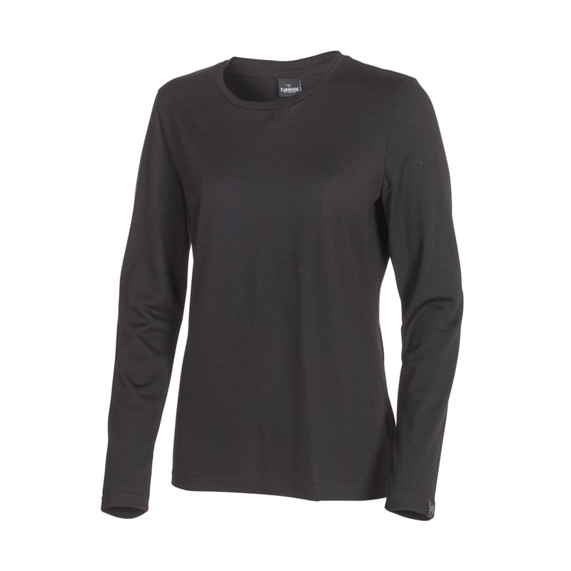 Underwool Merino Long Sleeve Musta Ivanhoe