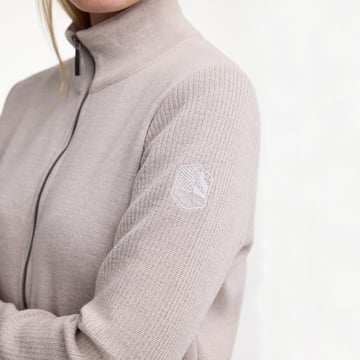 Harriet Full-Zip Windbreaker Beige Ivanhoe