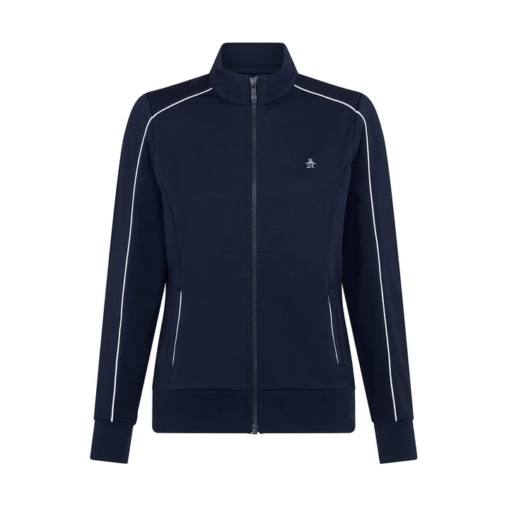 OP Mock Neck Full-Zip J Blue Original Penguin OP Mock Neck Full-Zip J Blue Original Penguin