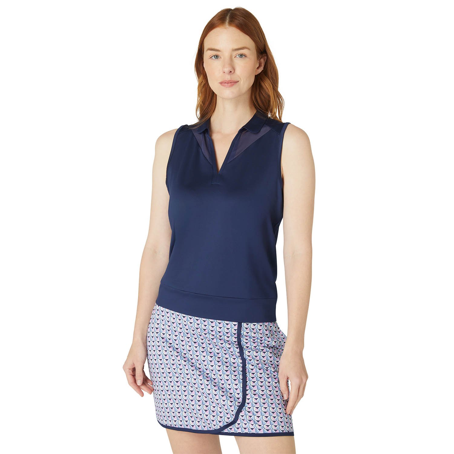 Waist Length Sl Top Blue Callaway