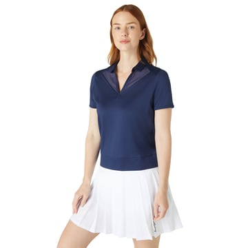 Waist Length Ss Top Blue Callaway
