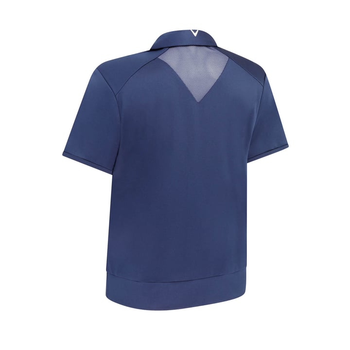 Waist Length Ss Top Blue Callaway