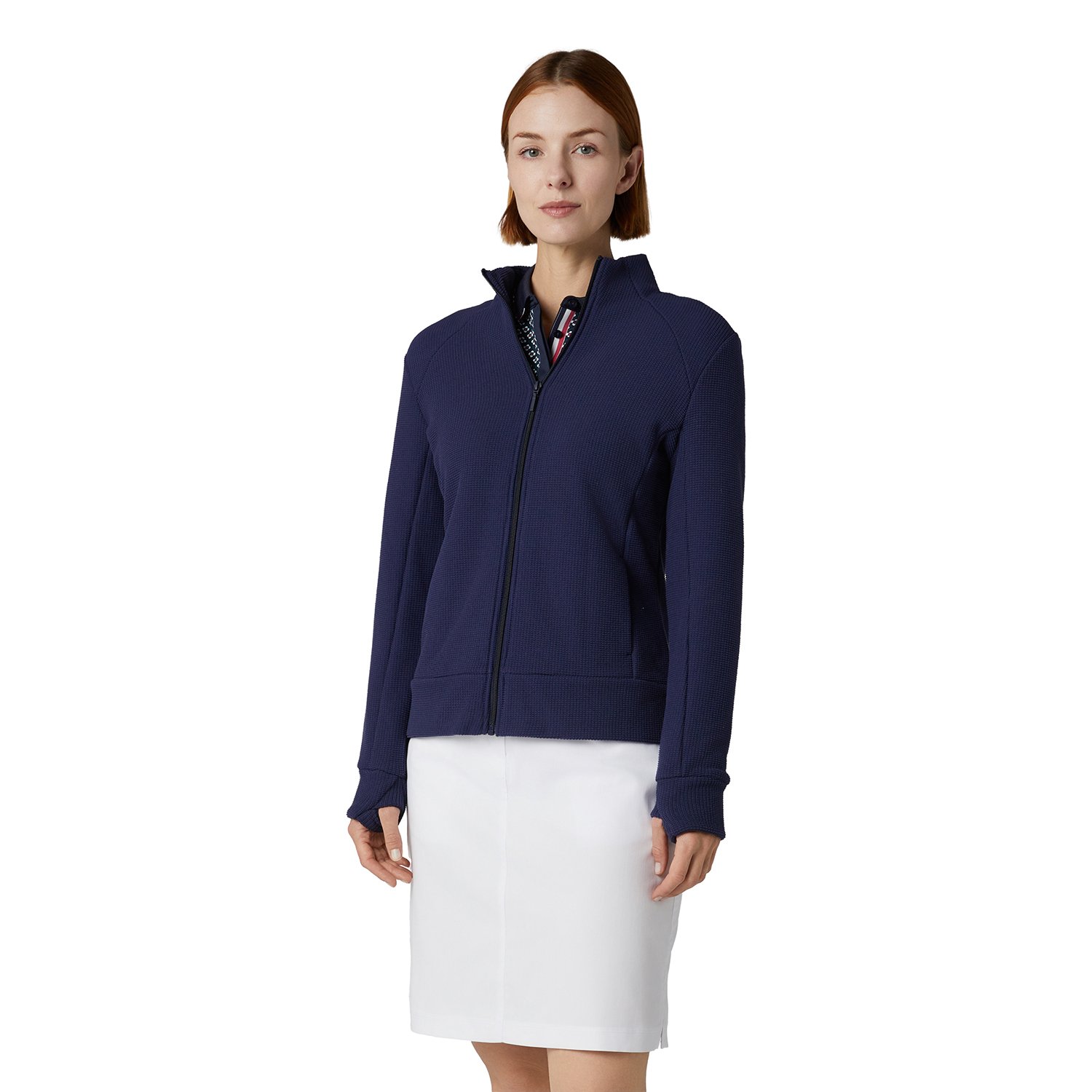 Textured Fleece Midw Blå Callaway Textured Fleece Midw Blå Callaway