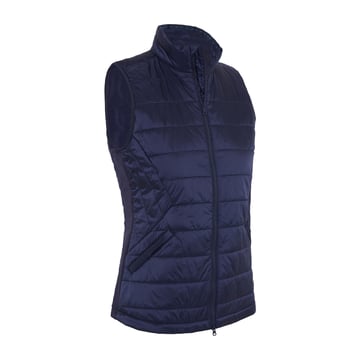 Quilted Puffer Vest Blau Callaway