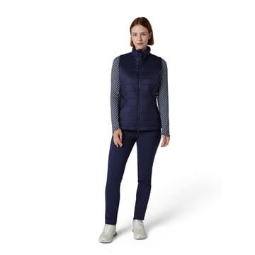 Quilted Puffer Vest Blau Callaway