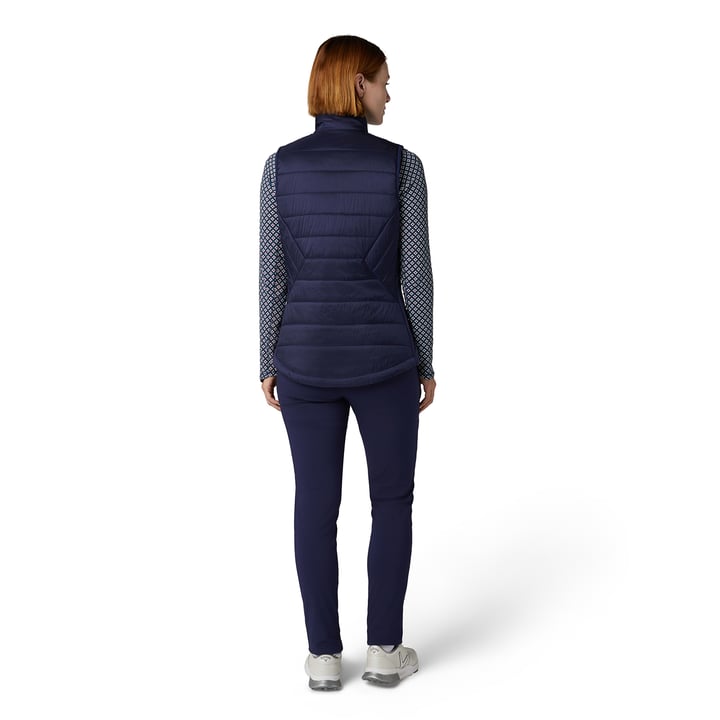 Quilted Puffer Vest Blau Callaway