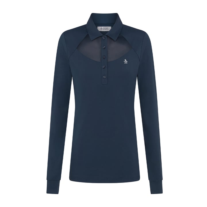 OP Ls Polo With Mesh Yo Original Penguin