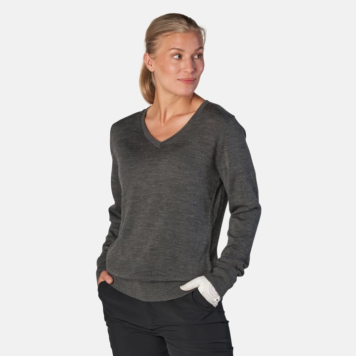 Vernon V-Neck Merino Grå Cutter & Buck Vernon V-Neck Merino Grå Cutter & Buck