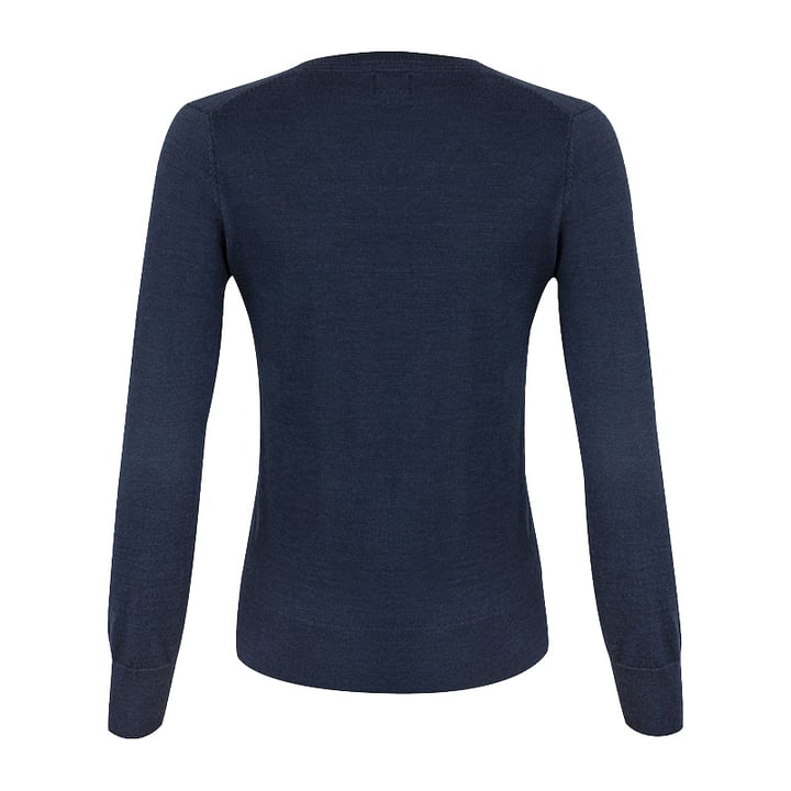 Vernon V-Neck Merino Blå Cutter & Buck