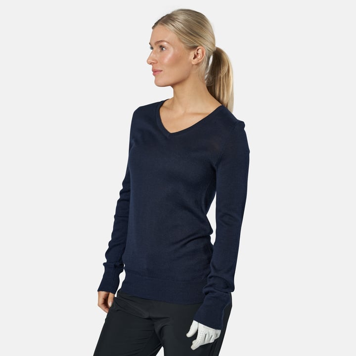 Vernon V-Neck Merino Blå Cutter & Buck Vernon V-Neck Merino Blå Cutter & Buck