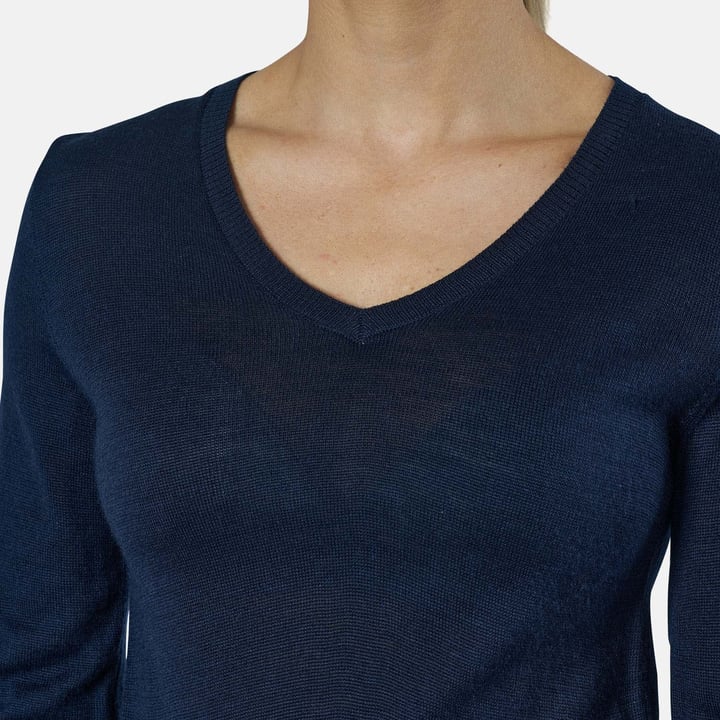 Vernon V-Neck Merino Blå Cutter & Buck Vernon V-Neck Merino Blå Cutter & Buck