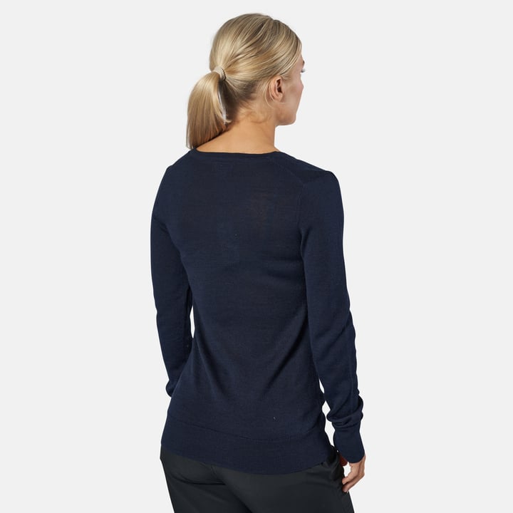 Vernon V-Neck Merino Blå Cutter & Buck Vernon V-Neck Merino Blå Cutter & Buck