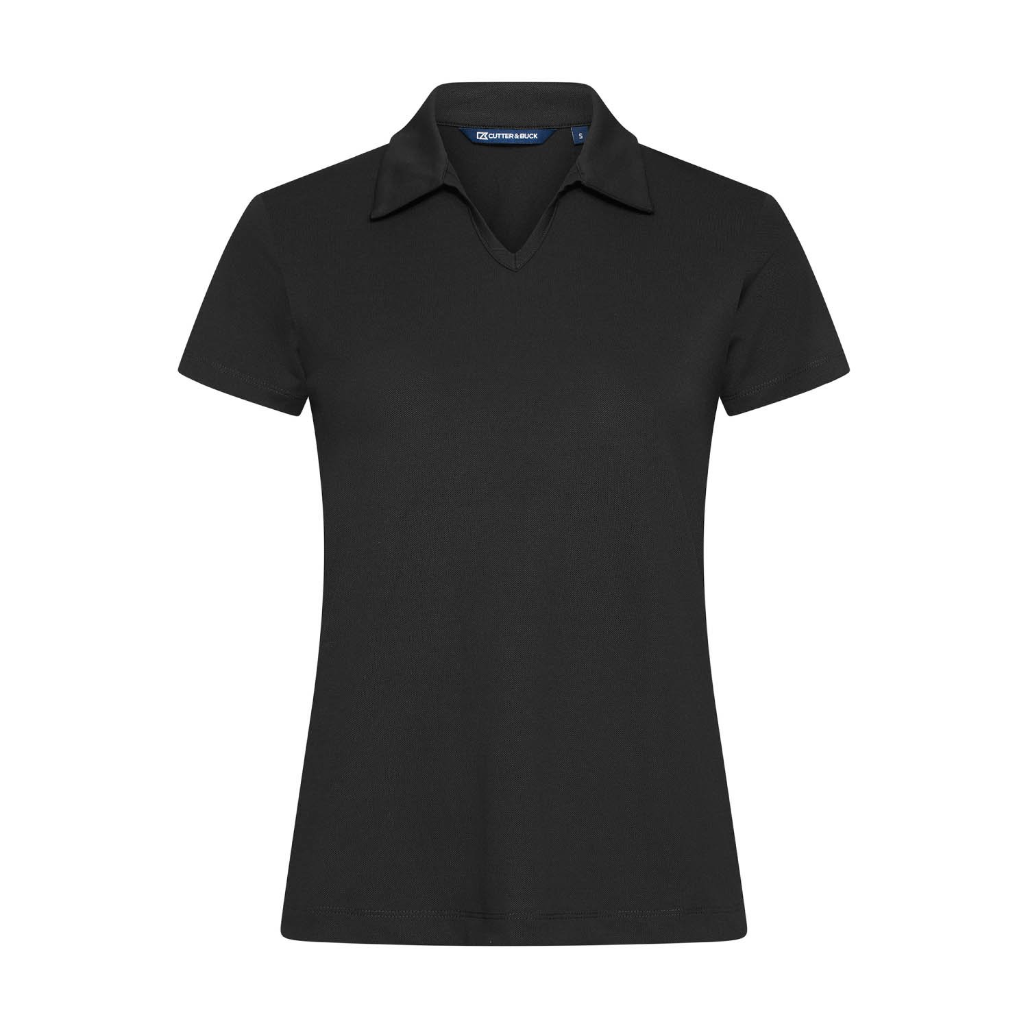 Virtue Polo V-Neck Le noir Cutter & Buck